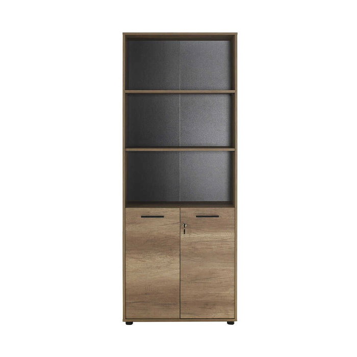 Hanah Home Nkt-552-Tt-1 Estantería en Nogal Claro Hanah Home Nkt-552-Tt-1 Estantería en Nogal Claro